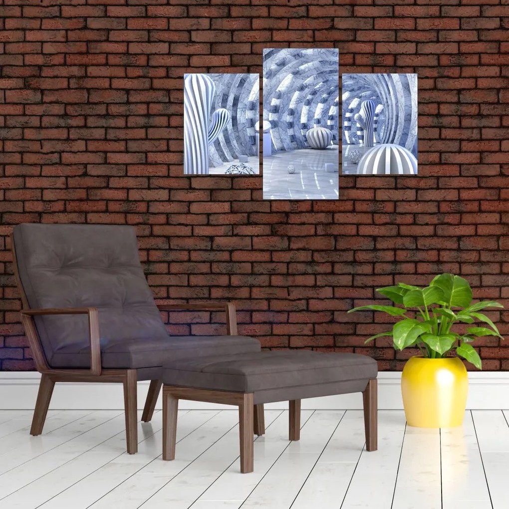 Tablou - 3D Abstract (90x60 cm)