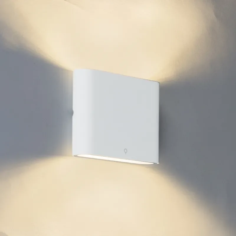 Lampă modernă de perete pentru exterior alb 11,5 cm cu LED - Batt