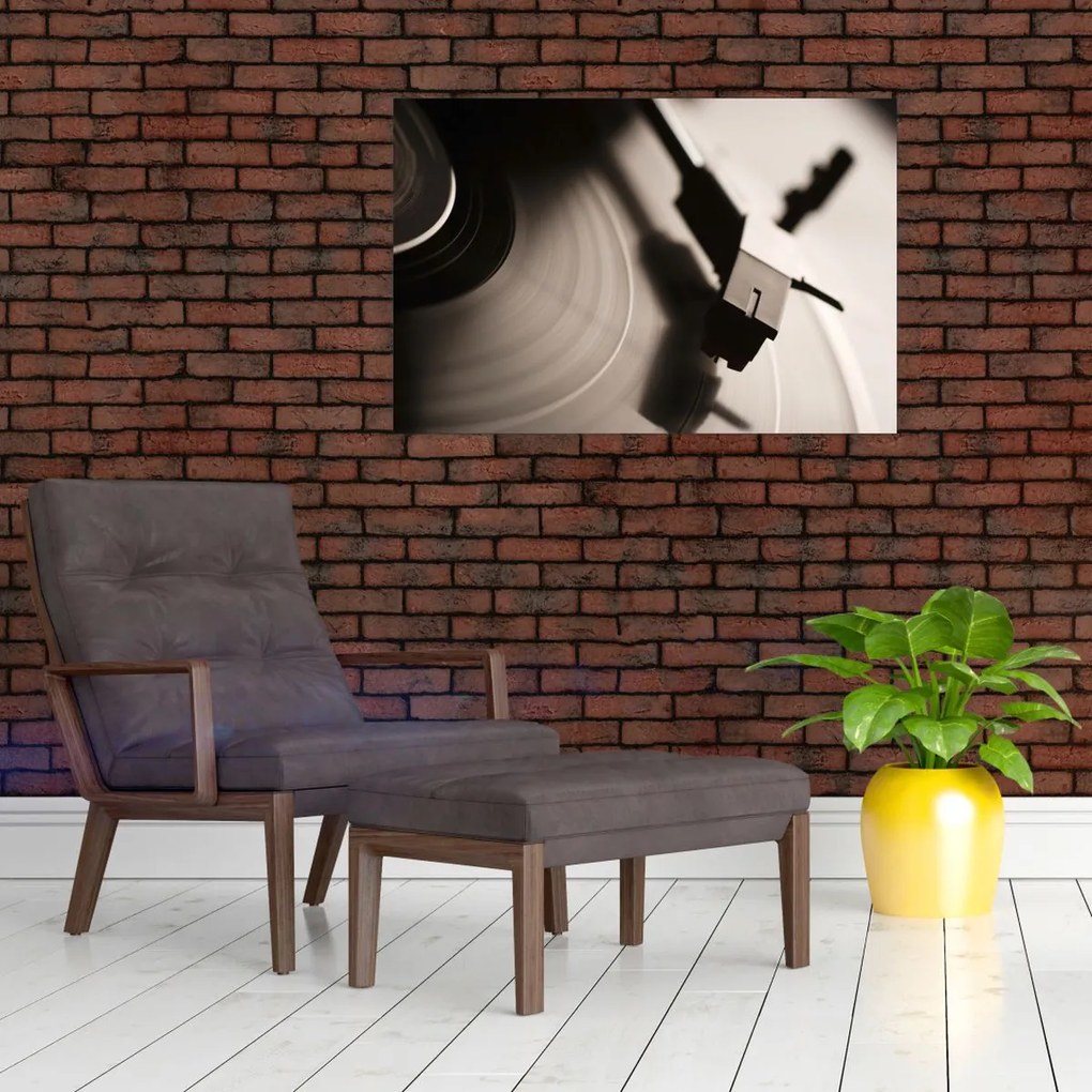 Tablou - Înregistrare gramofonică (90x60 cm)