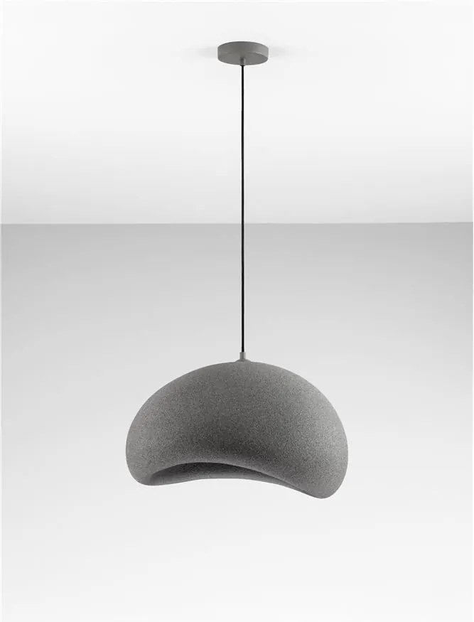 Lustra suspendata design modern, Stone Gray, AERE, L 50cm