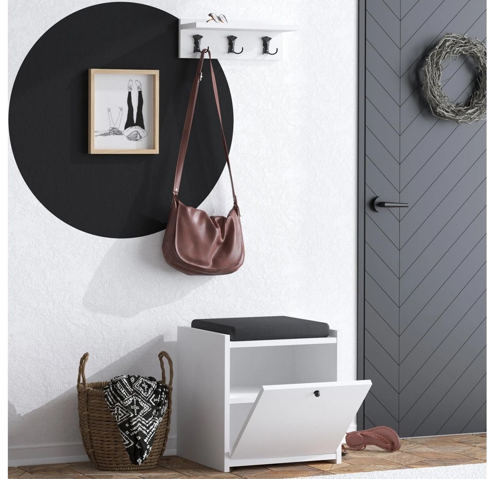 Mobilier Hol Tunevo (alb) . 1093867