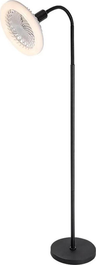 Rabalux 74031 - Lampă LED de podea cu ventilator Ø 30 cm 1xE27/16W/230V