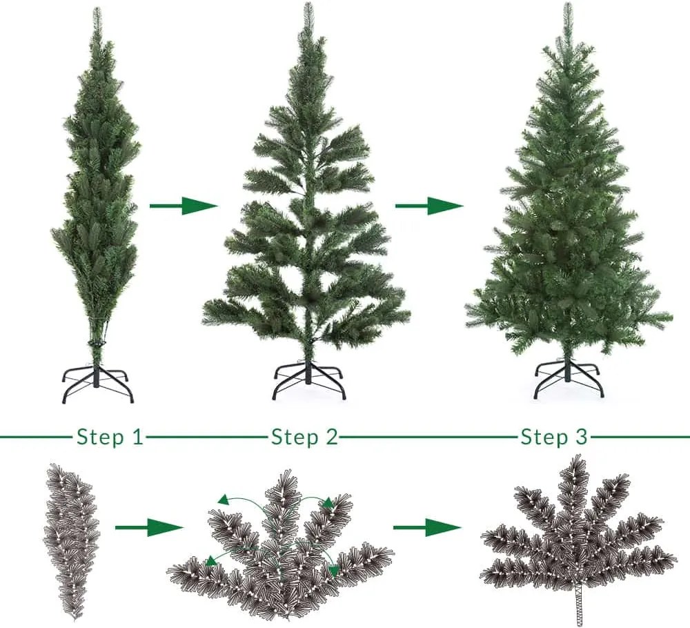 Deuba Brad artificial 140 cm + suport