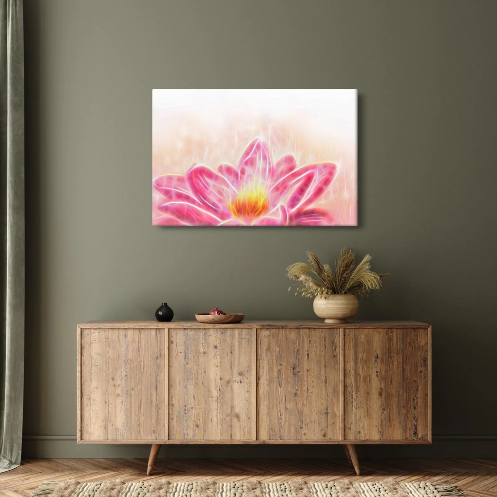 Tablou - Floare de lotus (90x60 cm)