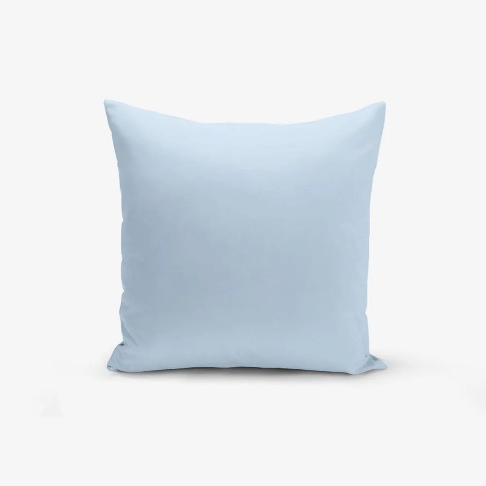 Față de pernă Minimalist Cushion Covers Düz, 45 x 45 cm, albastru