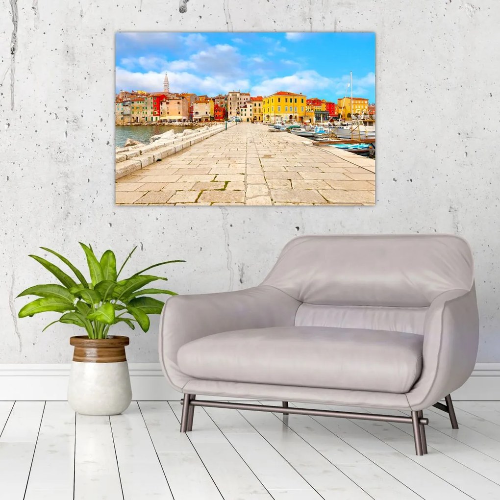 Tablou - Orașul Istrian vechi Poreč, Croația (90x60 cm)