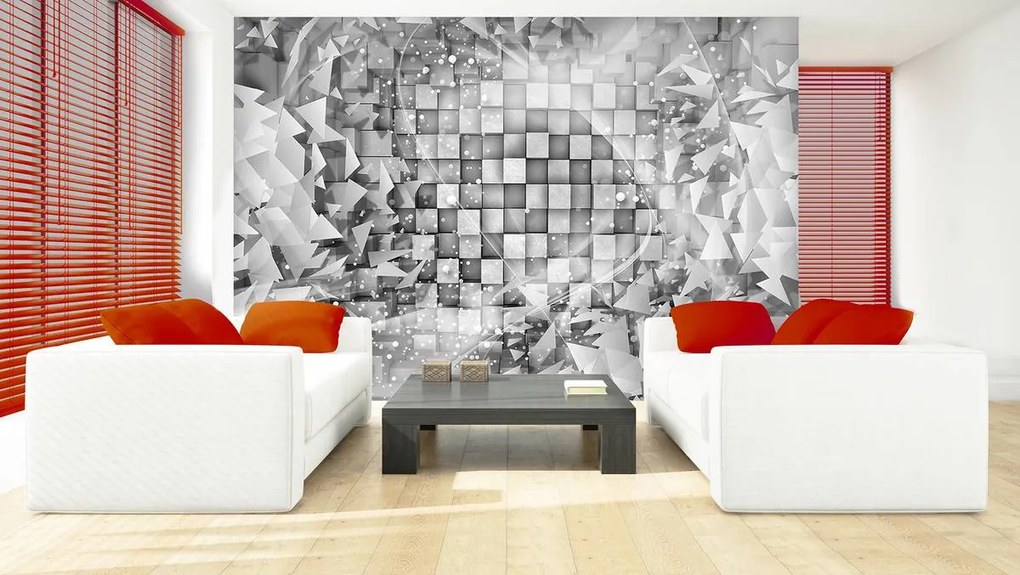 Fototapet - Abstacție geometrică (254x184 cm)