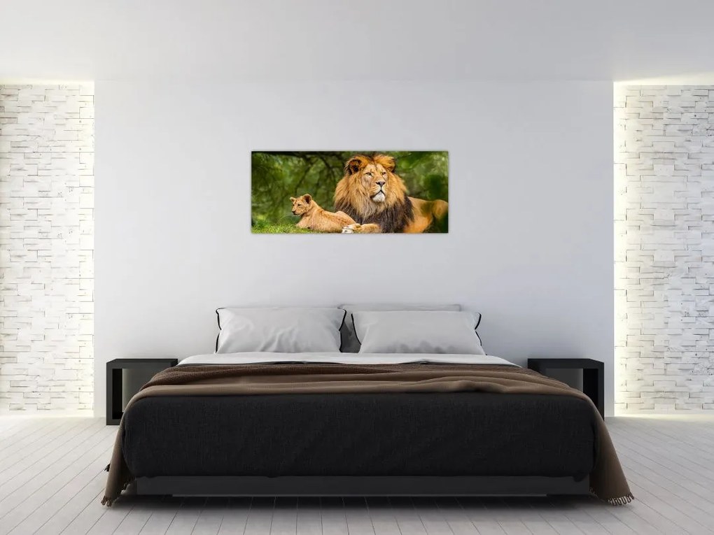 Tablou cu lei (120x50 cm)