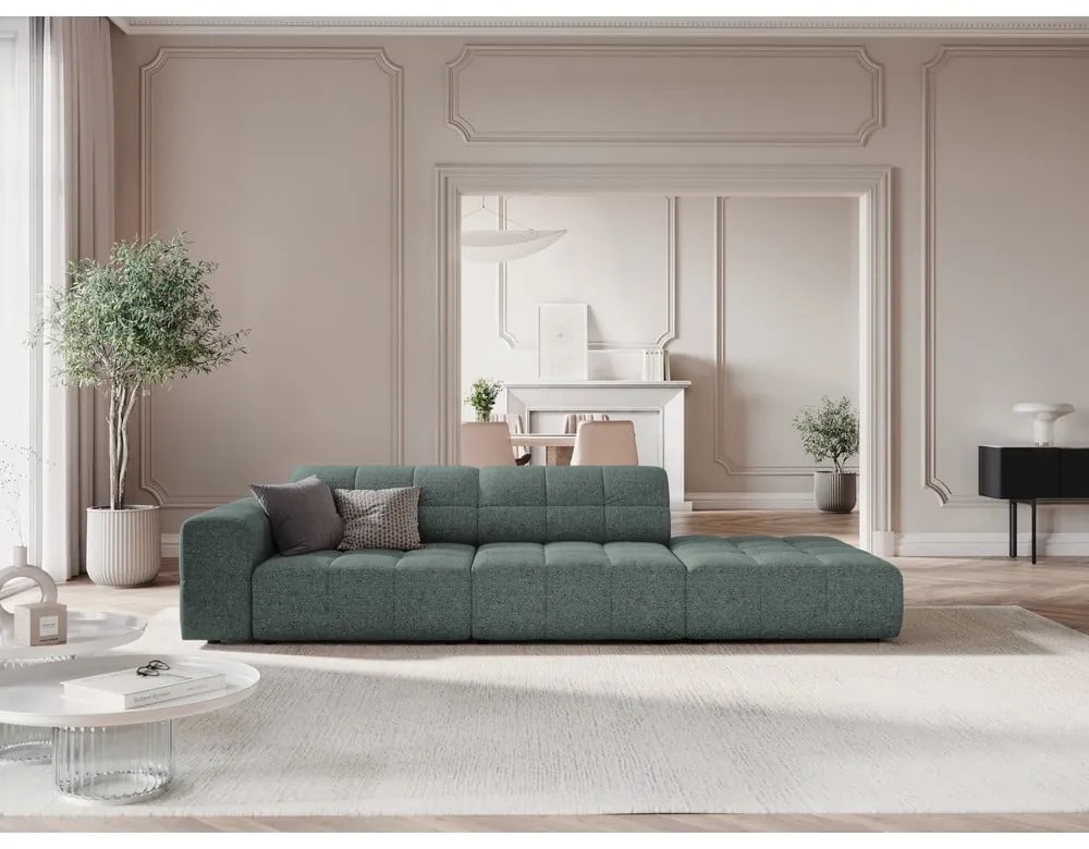 Șezlong turcoaz (cu colț pe partea stângă ) Chicago – Cosmopolitan Design