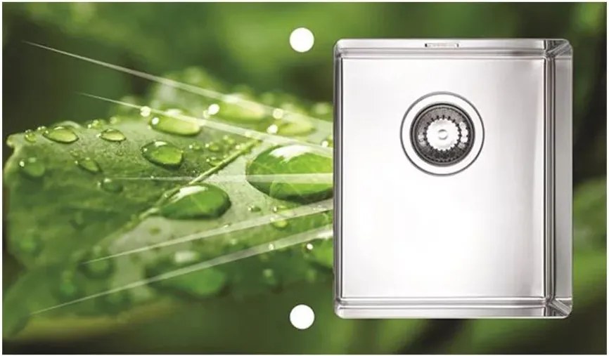 Chiuveta inox Alveus Karat 10 finisaj personalizat 86x50 cm dreapta