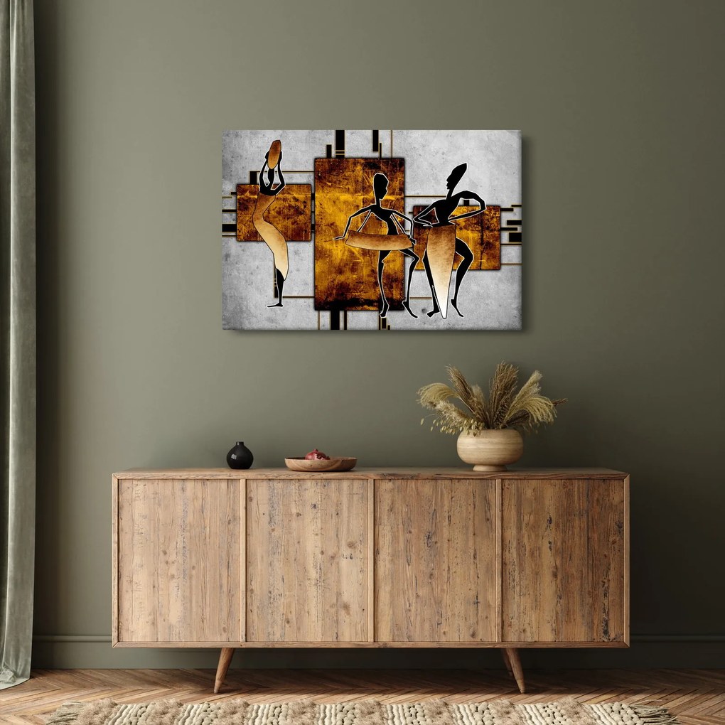 Tablou - Motiv cultura africană (90x60 cm)