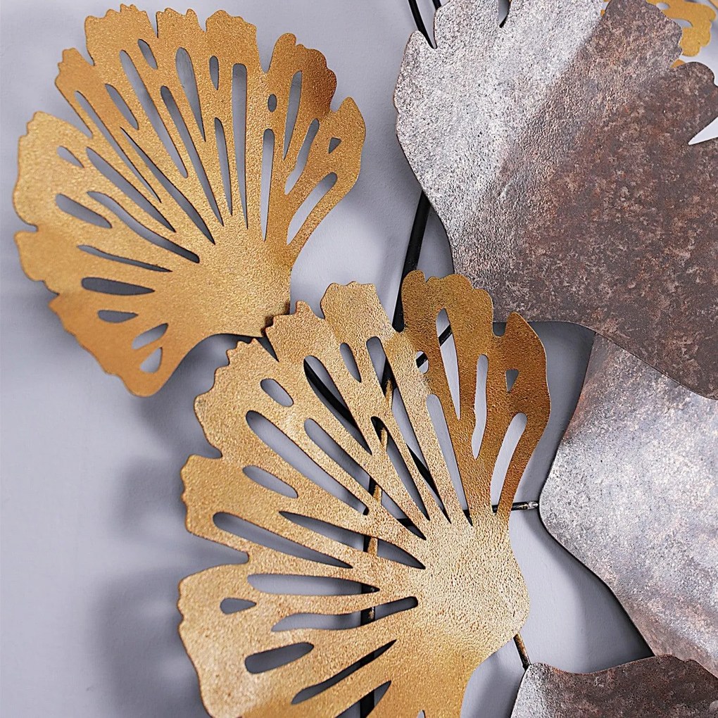 Decoratiune de perete Metal Gergo, Multicolor, 60x6x130 cm