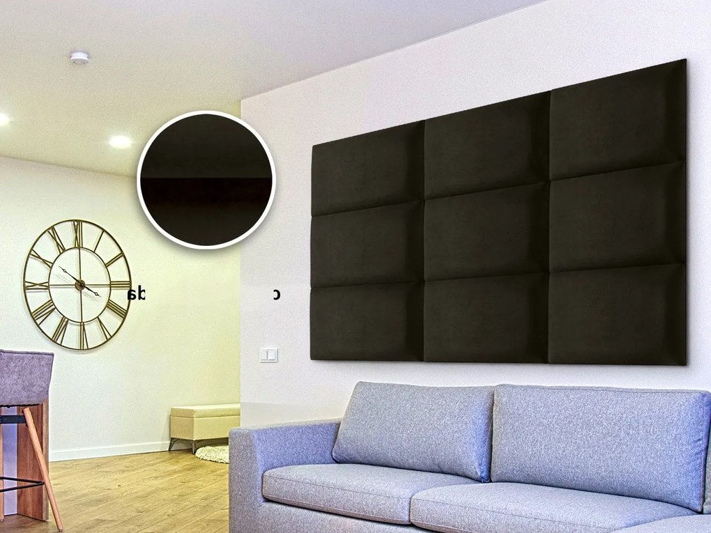 Panou tapițat Soundless 40x30 cm (maro). 1068517