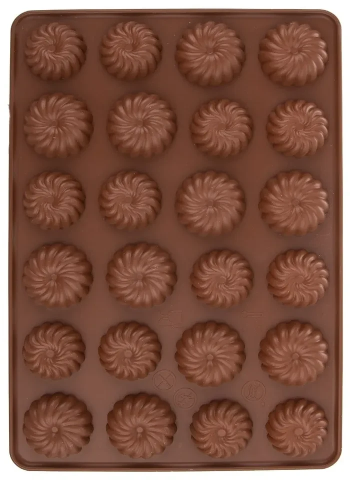 Formă de copt pentru mini-prăjiturele Bundt din silicon 22x32 cm – Orion
