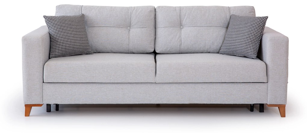 Set canapea extensibila de 210cm si fotoliu alya