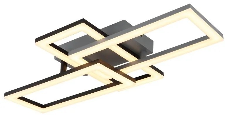 Plafoniera LED design slim SAPENA 24W