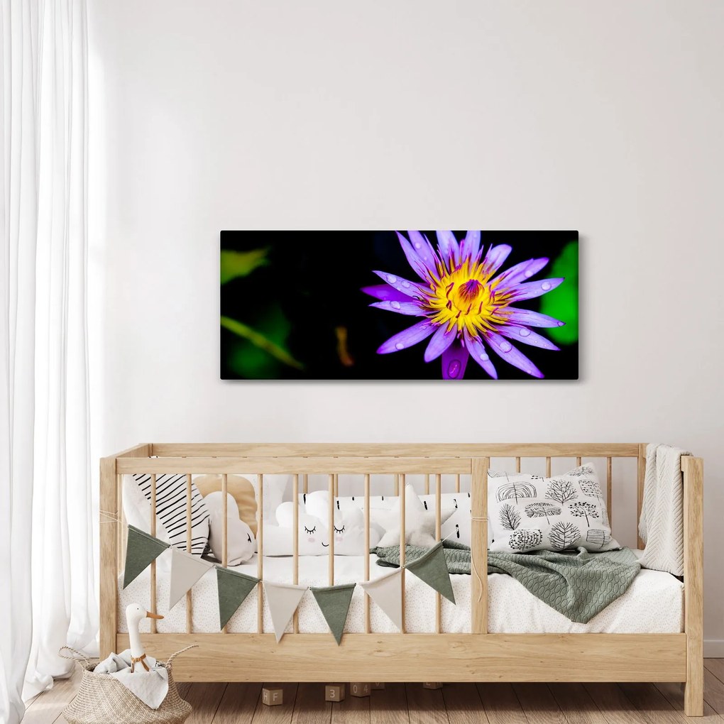 Tablou cu floare (120x50 cm)