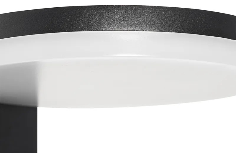 Lampă de perete modernă exterioară neagră cu LED inclus IP54 - Esmee