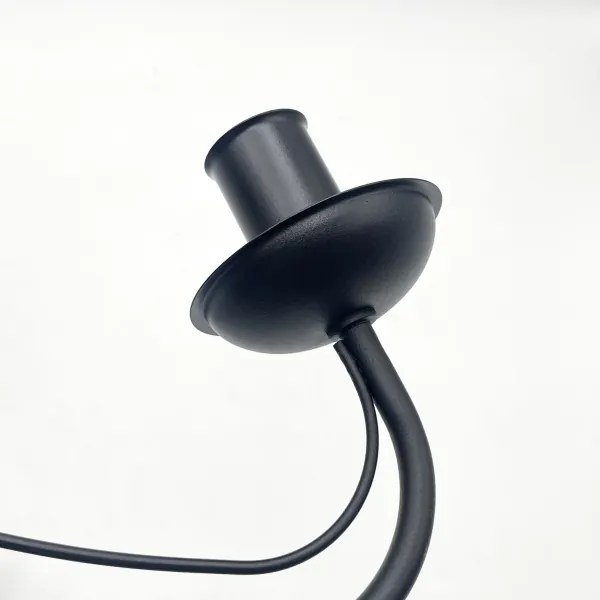 Candelabru pe lanț ANTON 3xE14/15W/230V negru