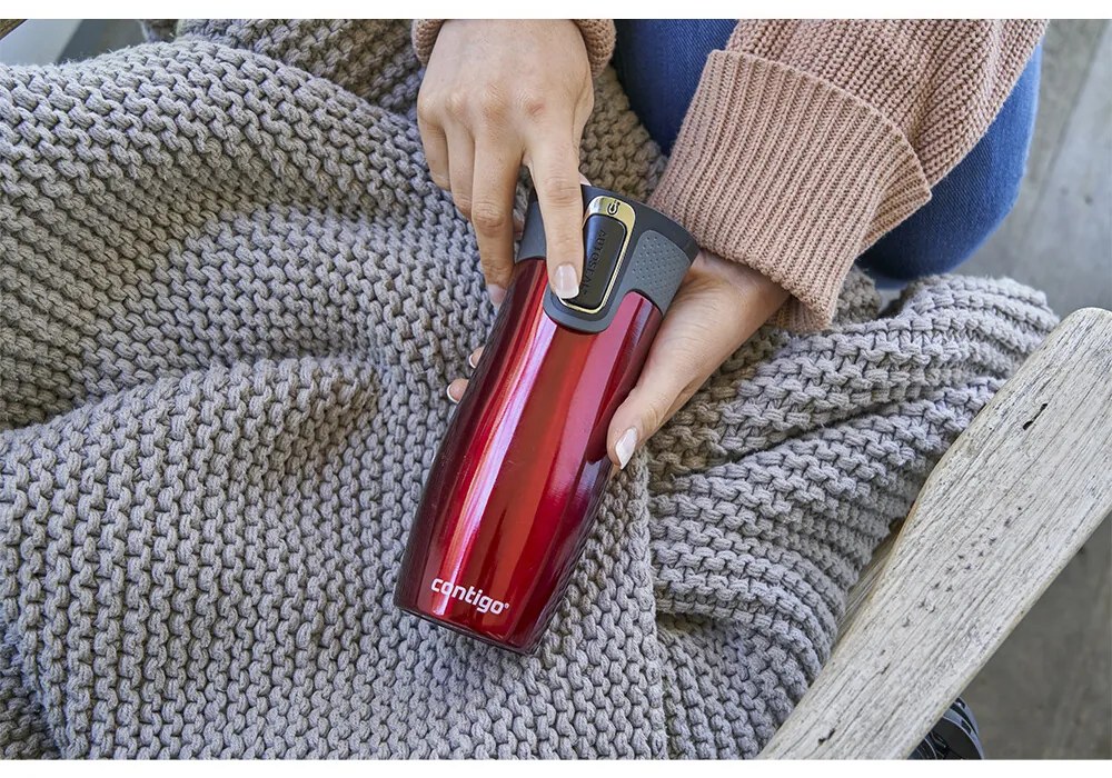 Sticlă termică Contigo West Loop 470 ml Red
