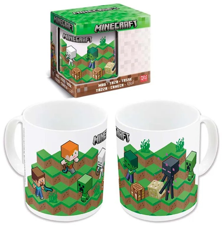 Minecraft TNT Boom cană din porțelan 325 ml (11 oz) în cutie de cadou