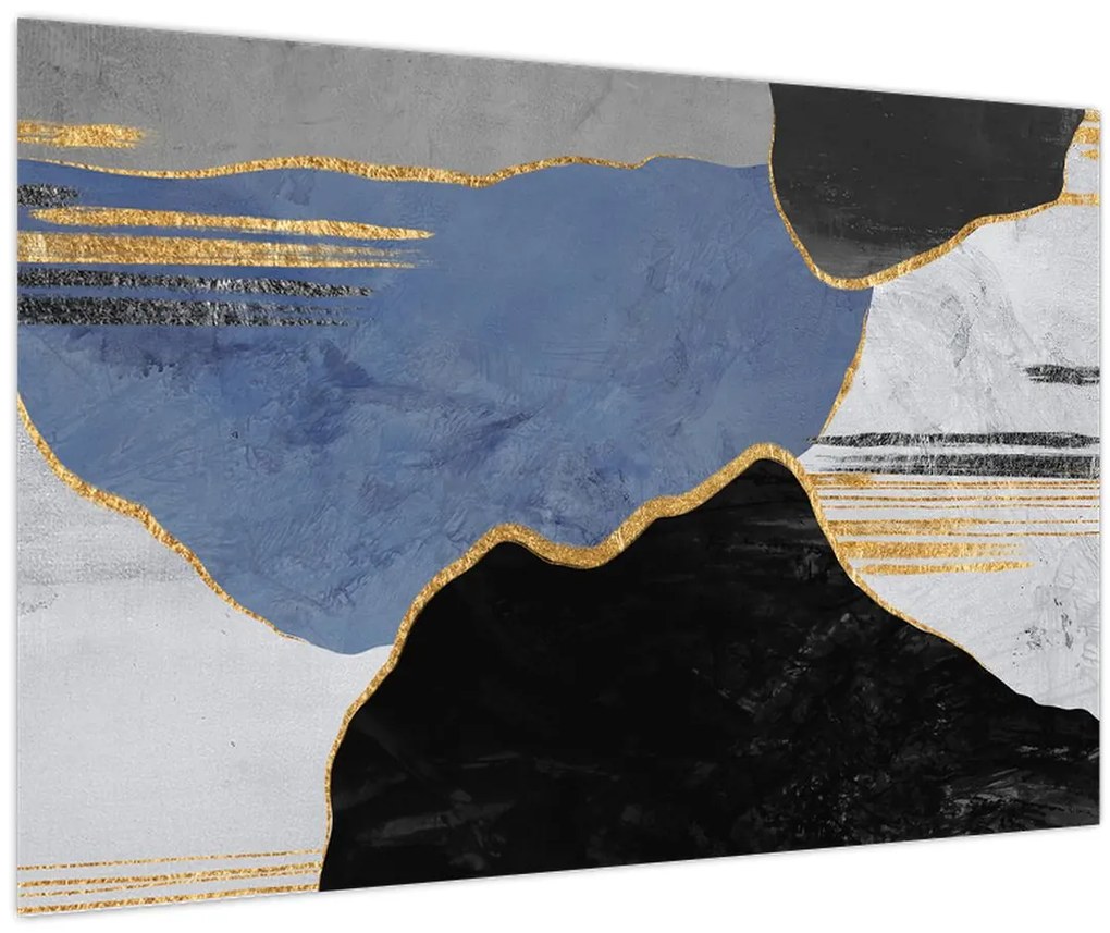 Tablou - Forme texturate (90x60 cm)