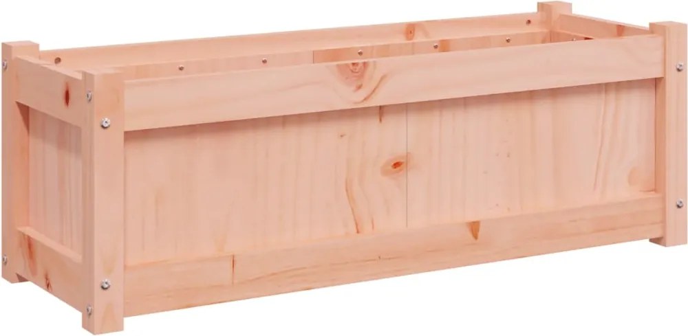 vidaXL Jardinieră de grădină, 90x31x31 cm, lemn masiv Douglas