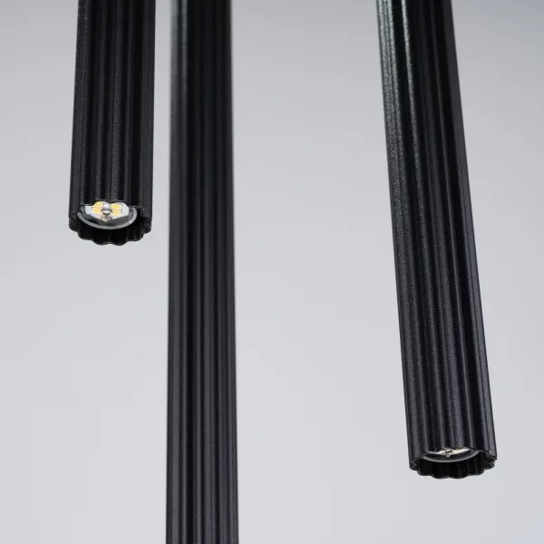 Lustră pe cablu Sollux SL.1341 ARCHE 3xG9/8W/230V negru