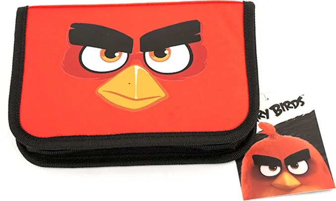 Penar neechipat 1 fermoar 2 extensii Pigna Angry Birds rosu ABPE1601-1