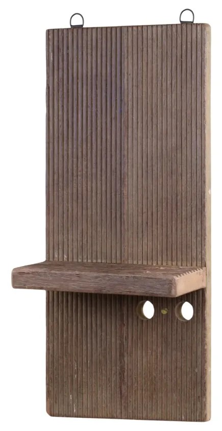 Raft din lemn, cu aspect vintage, Grimaud - Old