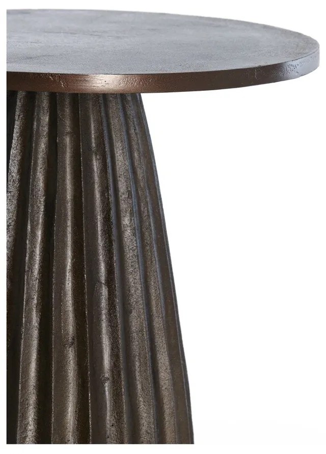 Măsuță auxiliară rotundă din metal ø 40 cm Veglia – Light & Living