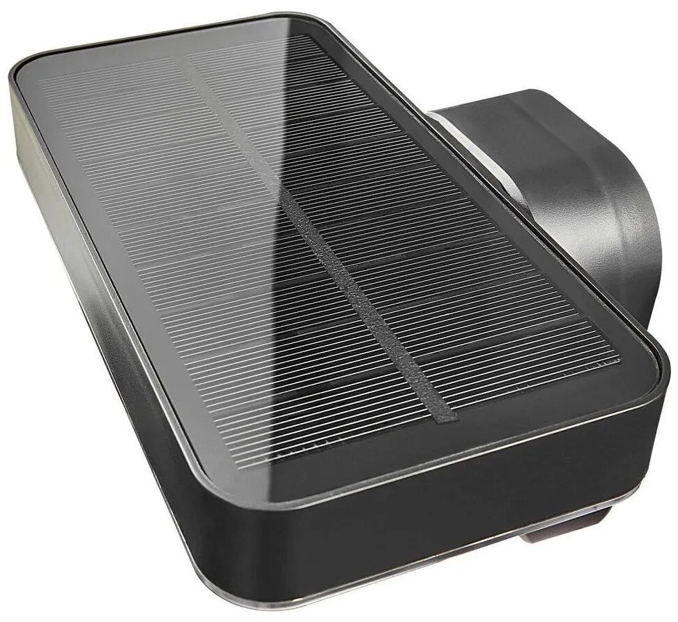 Aplica LED solara de perete, cu senzor de miscare, design modern, IP44 RICA SQUARE 2118161003 NL