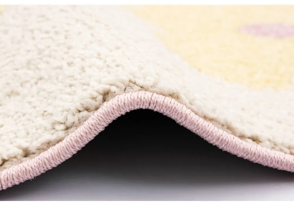 Covor pentru copii galben-fildeș 120x170 cm Dazzy Vanilla – FD