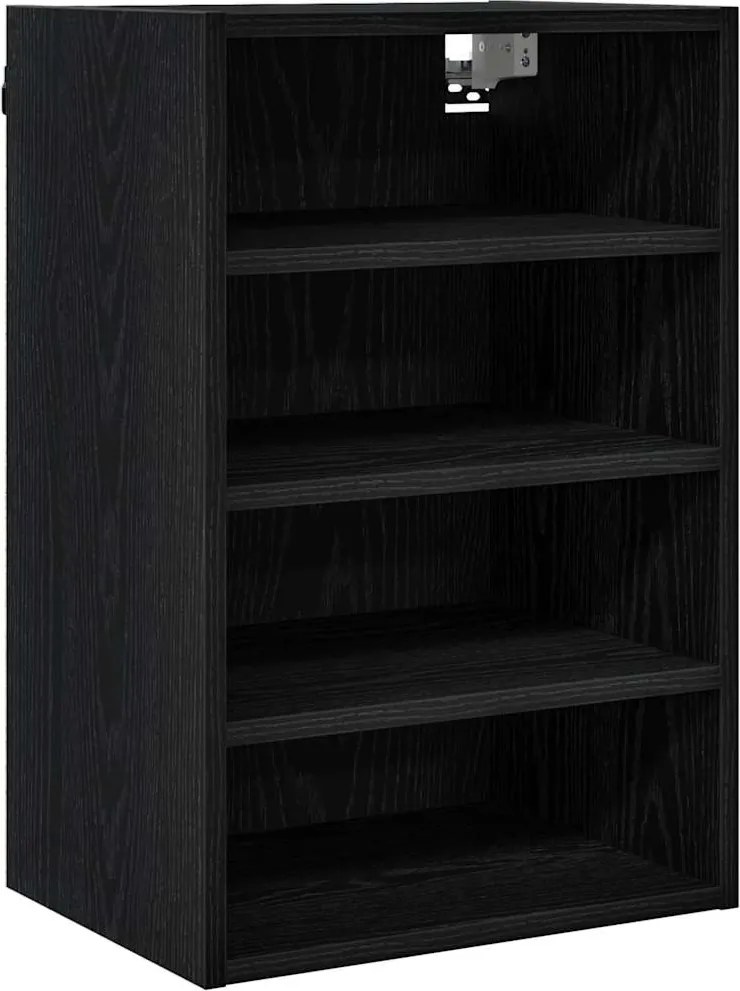 vidaXL Dulap suspendat Stejar negru 40 x 29,5 x 60 cm Lemn compozit