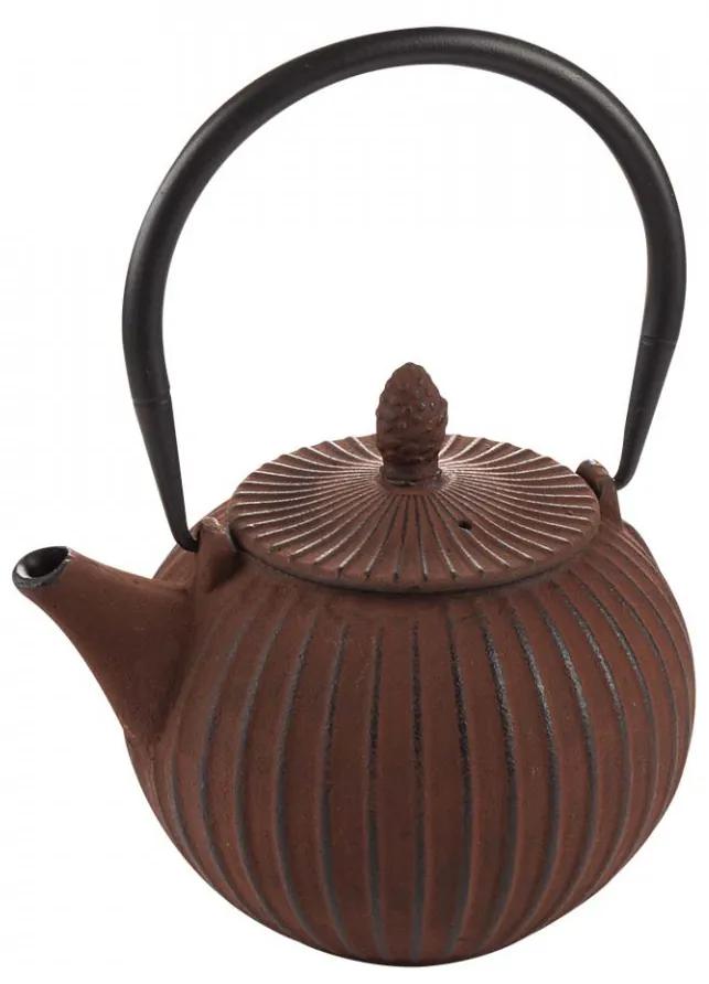 Ceainic din fonta cu sita Luigi Ferrero FR-8385R 850ml, rosu 1000498
