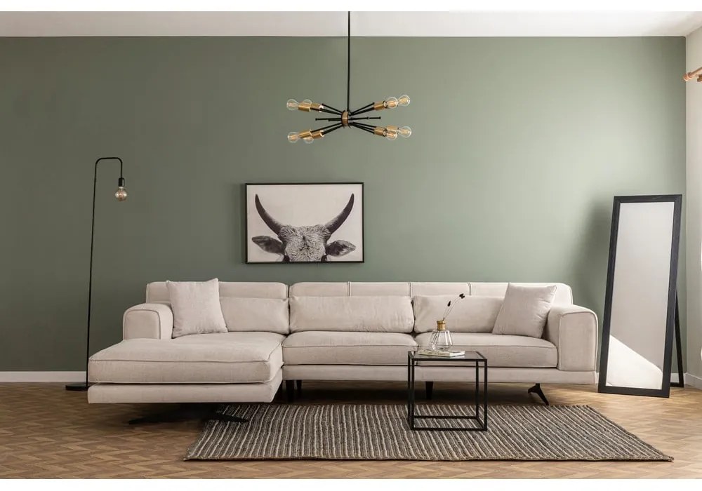 Colțar Artie Jivago bej, colț pe partea stângă