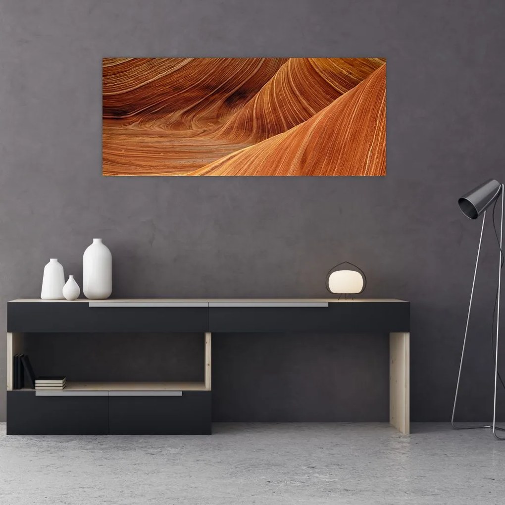 Tablou - Nisip roșu (120x50 cm)