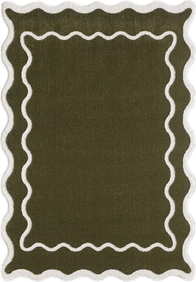 Covor verde închis 160x230 cm Dolce – ESTE
