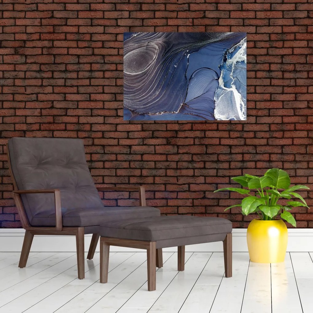 Tablou - Cerneală marmorată (70x50 cm)