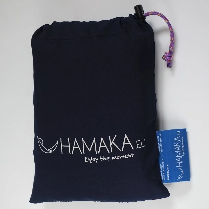 Hamac Hamac Original pentru doi, albastru închis/maro