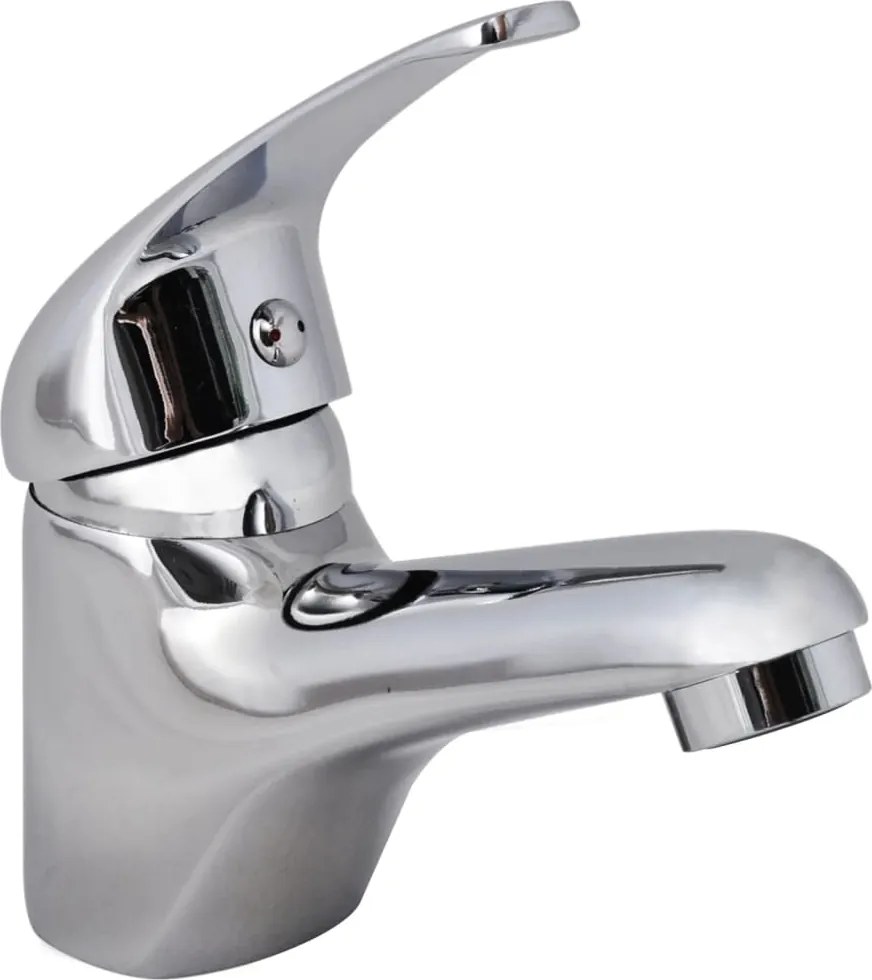 vidaXL Baterii bideu baie, 2buc., crom