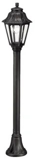 Mini stalp exterior 1 bec E27 IP55 Anna 96120F/BL