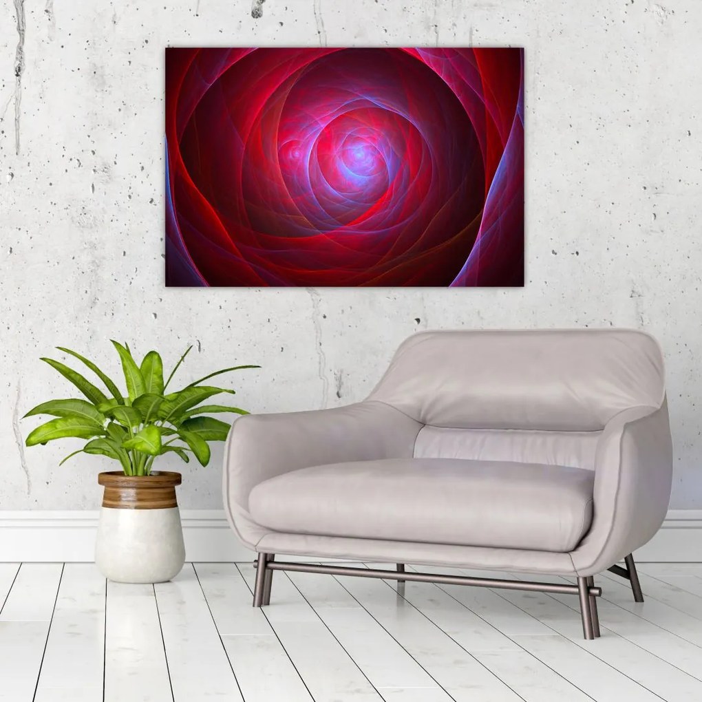 Tabloul abstract cu ochi (90x60 cm)