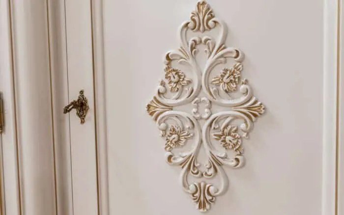 Dulap lemn masiv 4 usi Isabel, 235 × 68 × 237 cm