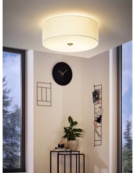 Eglo 94918 - Plafonieră PASTERI, 3 x E27, max. 25 W, 230 V