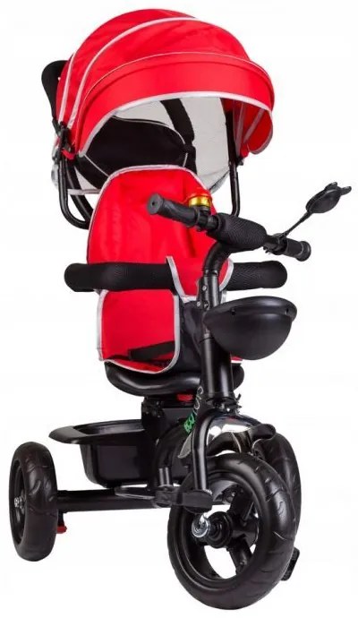 Tricicletă cu scaun rotativ pentru copii Smart Trike RED