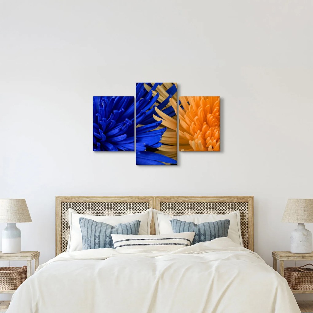 Tablou detailat cu flori (90x60 cm)