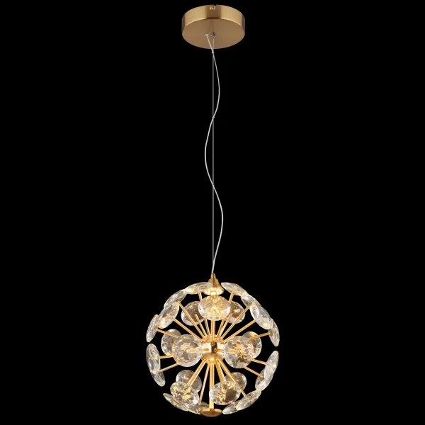 Globo 16047H - Lustru LED suspendat pe cablu VIRINA LED/12W/230V 3000K auriu