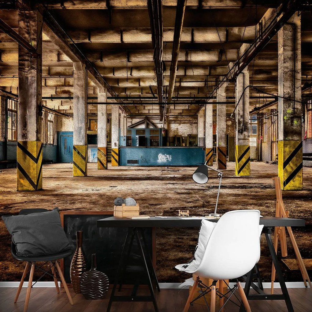 Fototapet - Hală industrială (152,5x104 cm)