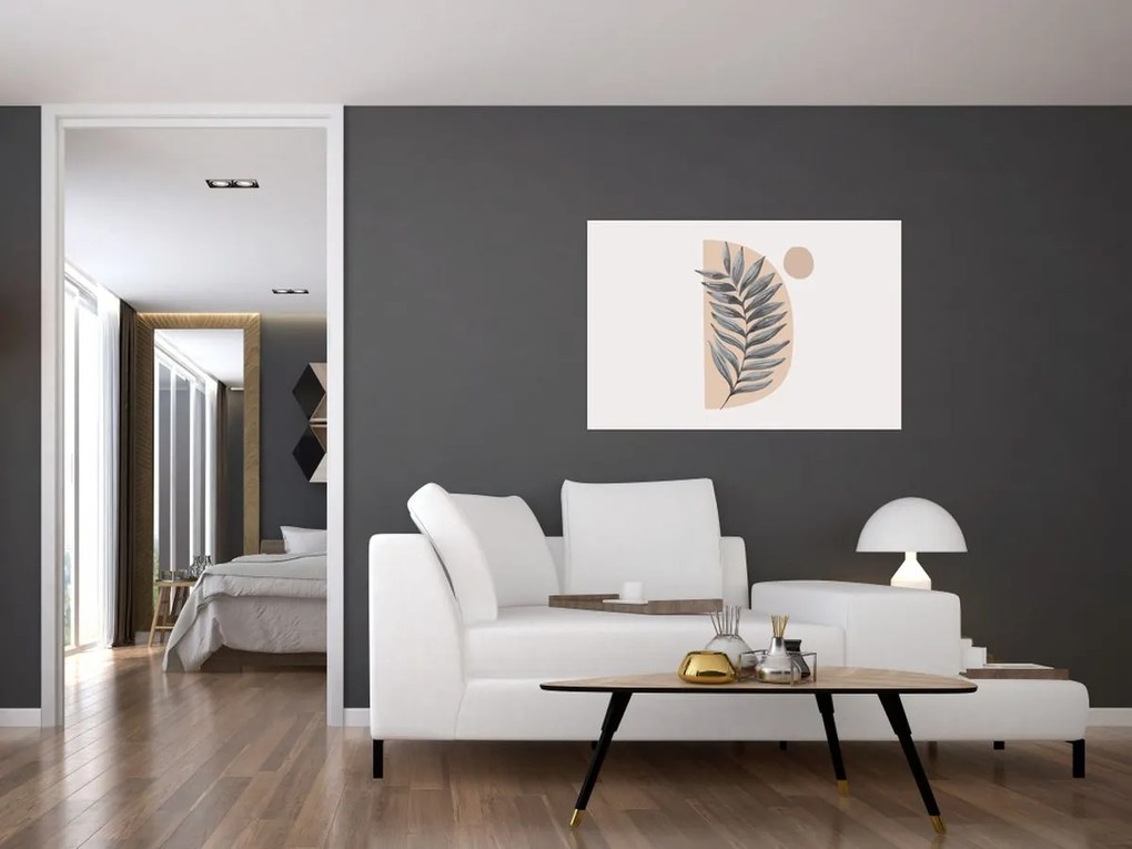 Tablou - Foaie ilustrată N⁰1 (90x60 cm)